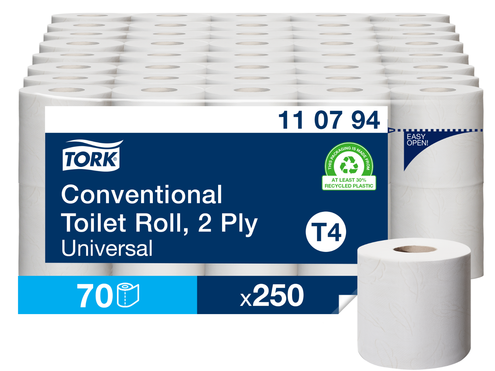 Papier toaletowy TORK 110794 UNIVERSAL T4 (70 rolek) 32,5m 2 warstwy